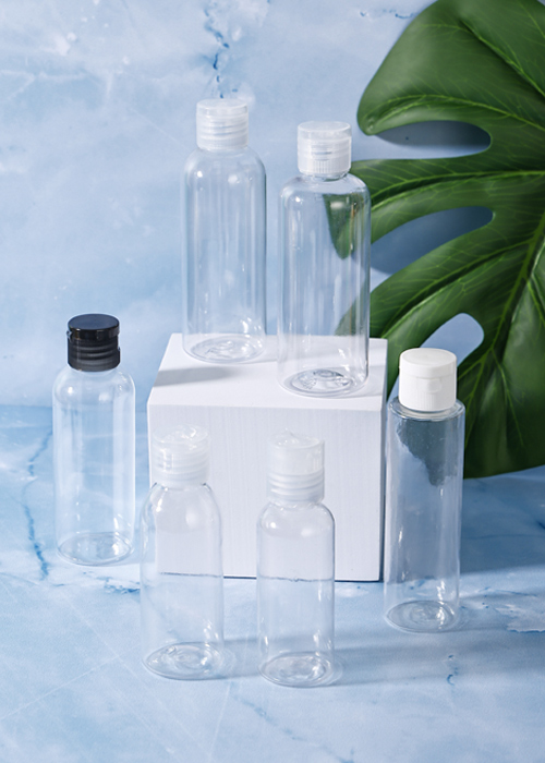 100ml PET 투명 원형 병