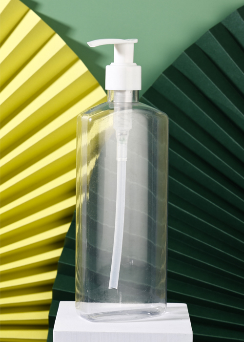 400ml PET 플랫 로션 펌프 병