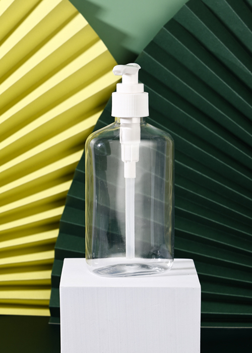 300ml PET 로션 펌프 플랫 병