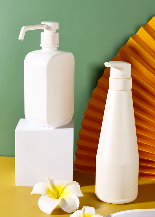 500ml PE 화이트 로션 젤 소독제 병 새로운 샤워 젤 손 소독제 병