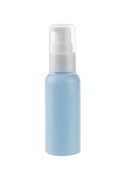50ml 솔리드 컬러 PET 로션 압력 펌프 병 안경 세척 용액은 휴대하기 쉽고 병