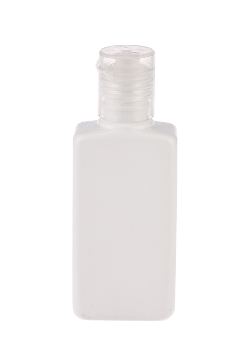 30-60ml 플립 탑 플랫 사각 병