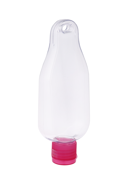 50-60ml PETG 거꾸로 후크 병 젤 일회용 손 소독제 플립 병
