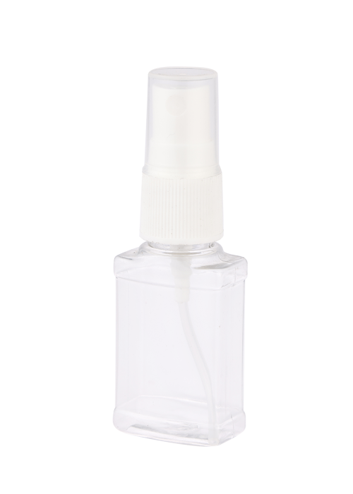 30ml PET 투명 플랫 스퀘어 스프레이 병