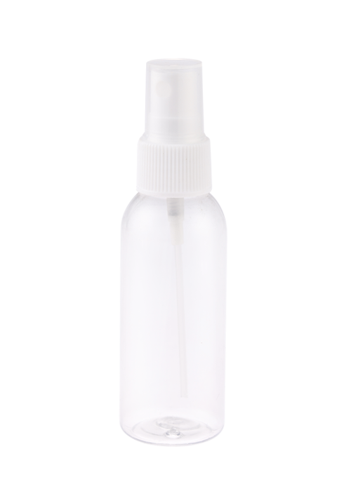 30-100ml PET 투명 원형 스프레이 병