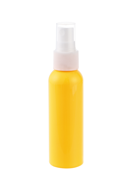 60ml 컬러 솔리드 컬러 PET 스프레이 라운드 병 소독제 알코올 하위 병