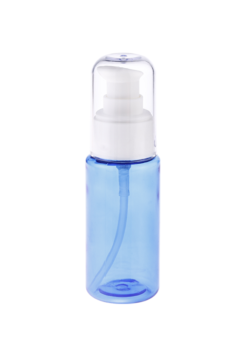 60ml 컬러 투명 PET 원통형 스프레이 병