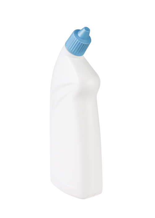 600-700ml PE 세제 병 비스듬한 입 화장실 청소 액체 소독제 병