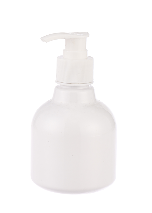 200ml PE 화이트 로션 펌프 병 폭탄 볼 병