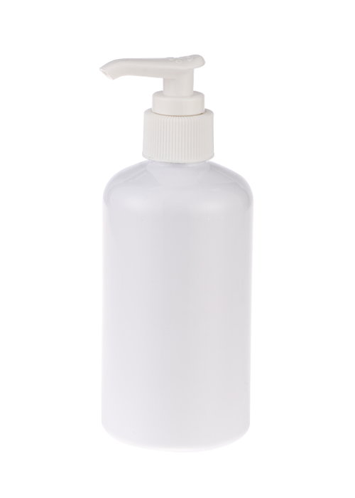 300ml 흰색 PE 로션 펌프 병